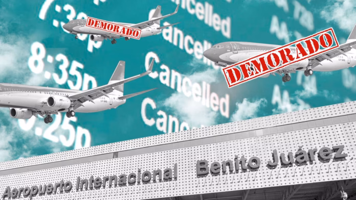 AICM mantiene consulta en tiempo real ante cancelaciones y demoras de vuelos